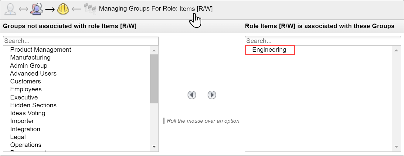 Configuration in Fusion Manage — powerPLM documentation